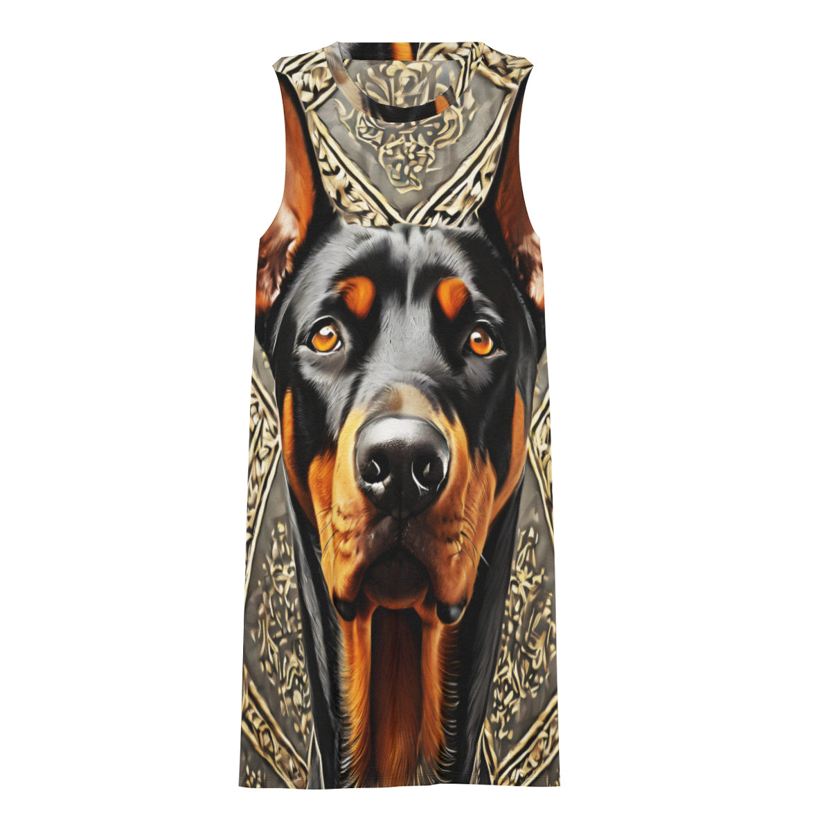 Doberman Women's Casual Dress | Polyester