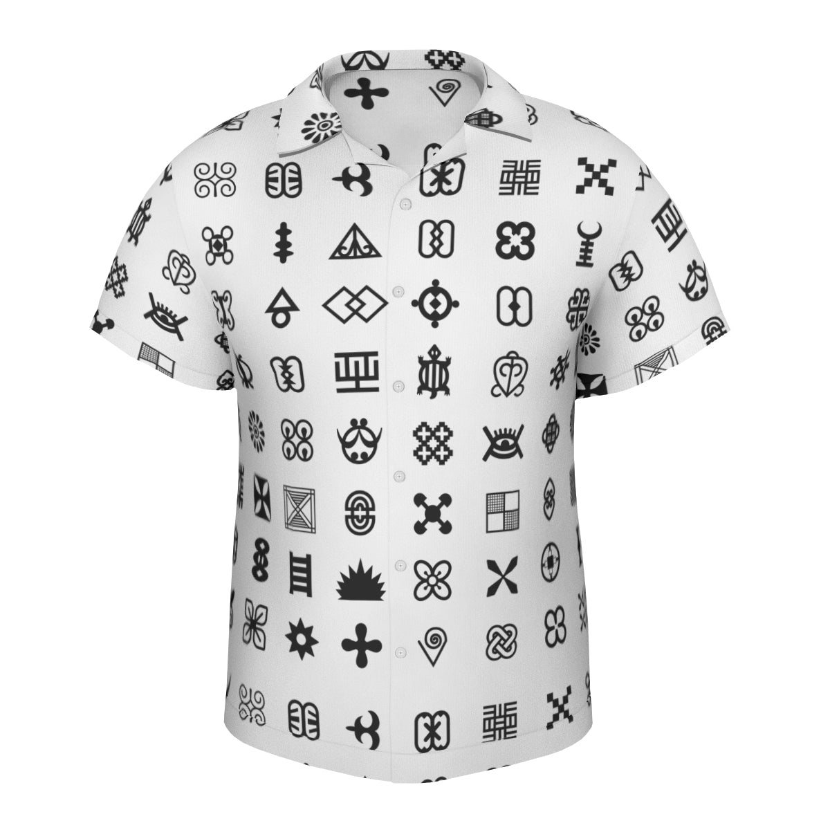 Adinkra Symbols Short Sleeves Men's Shirt