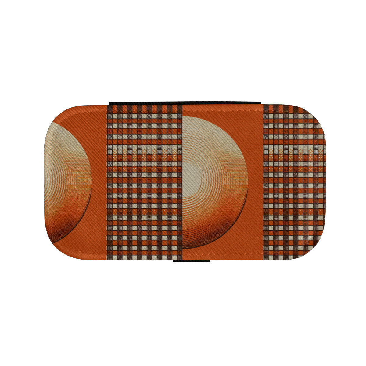 Orange Style Personalized Portable Jewelry Box