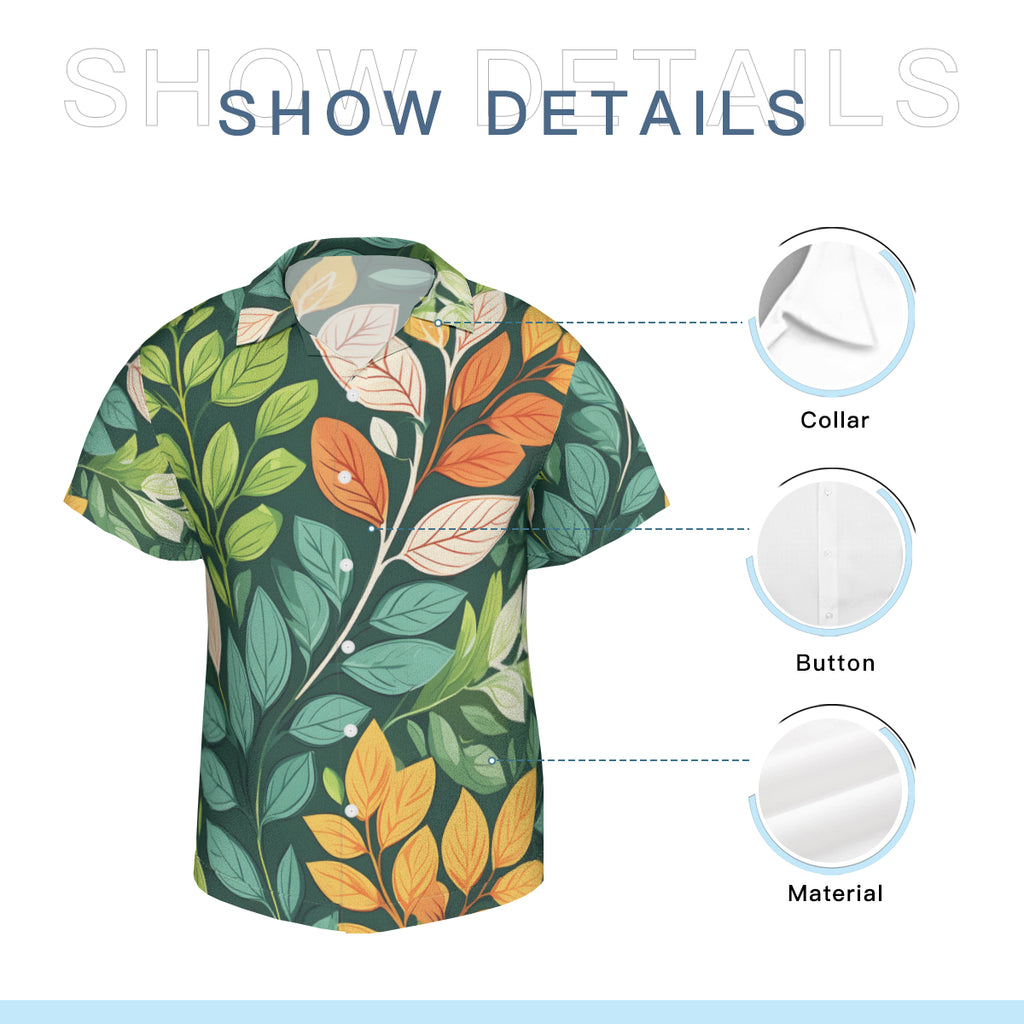 Plant Life Short Sleeves Men's Shirt