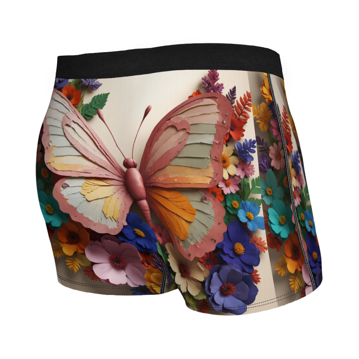 Butterfly Men's Underwear (Multi-Faceted Design)