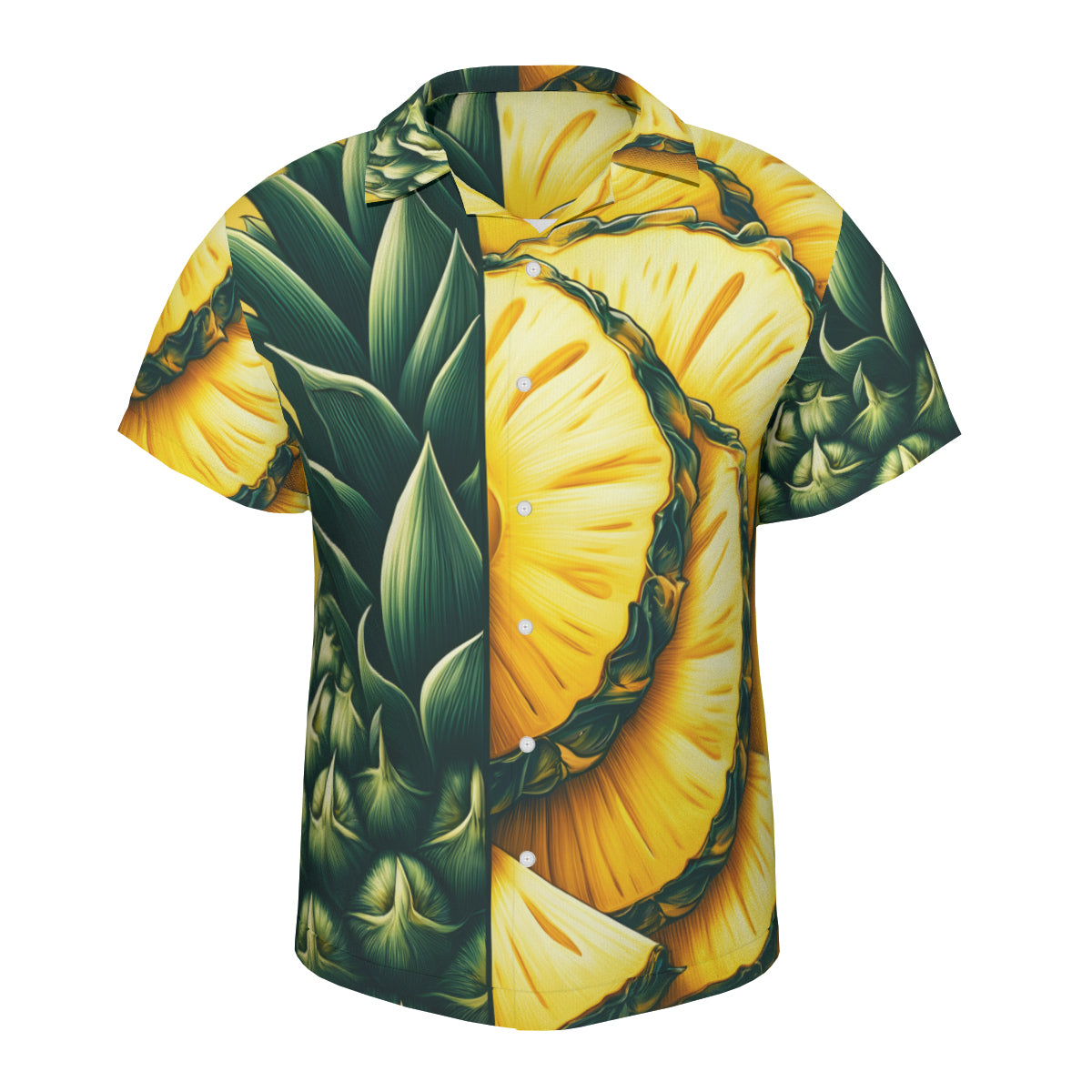 Pineapple Short Sleeves Men's Shirt