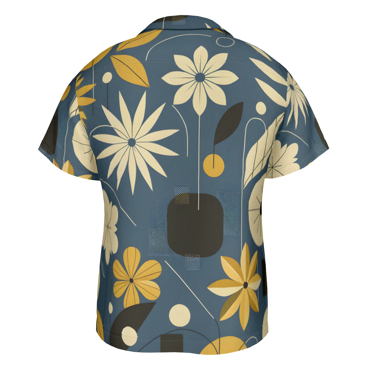Floral Short Sleeves Men's Shirt