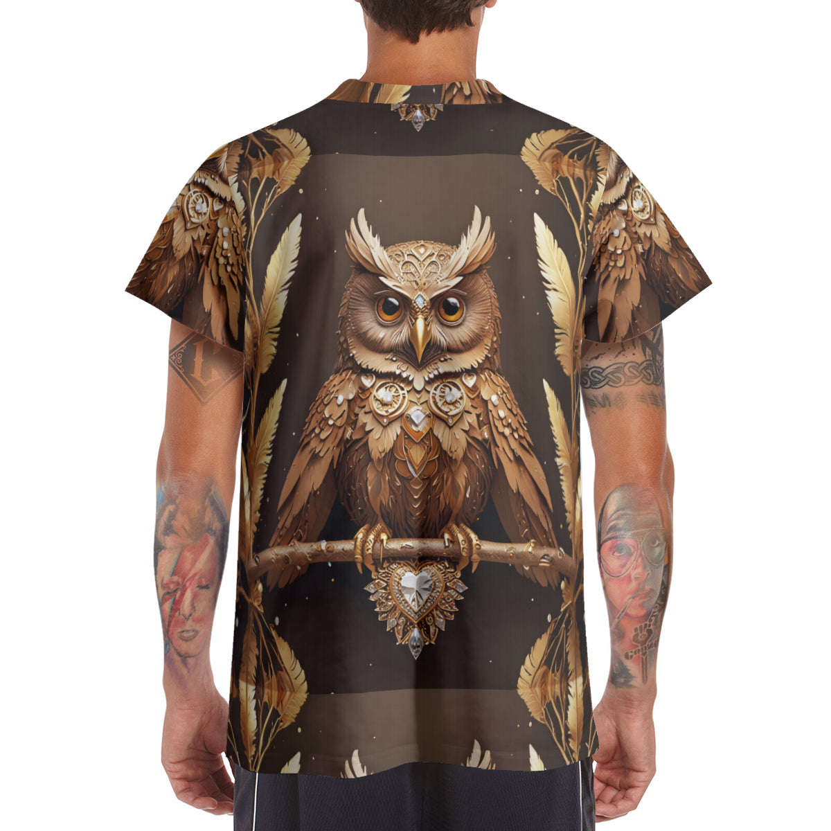 Elegant Owl Men's Comfort T-Shirt