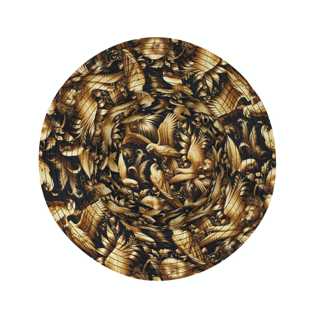 Golden Parrots Double-Sided Unisex Polyester Bucket Hat