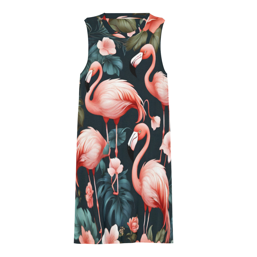 Flamingo Women's Casual Dress | Polyester