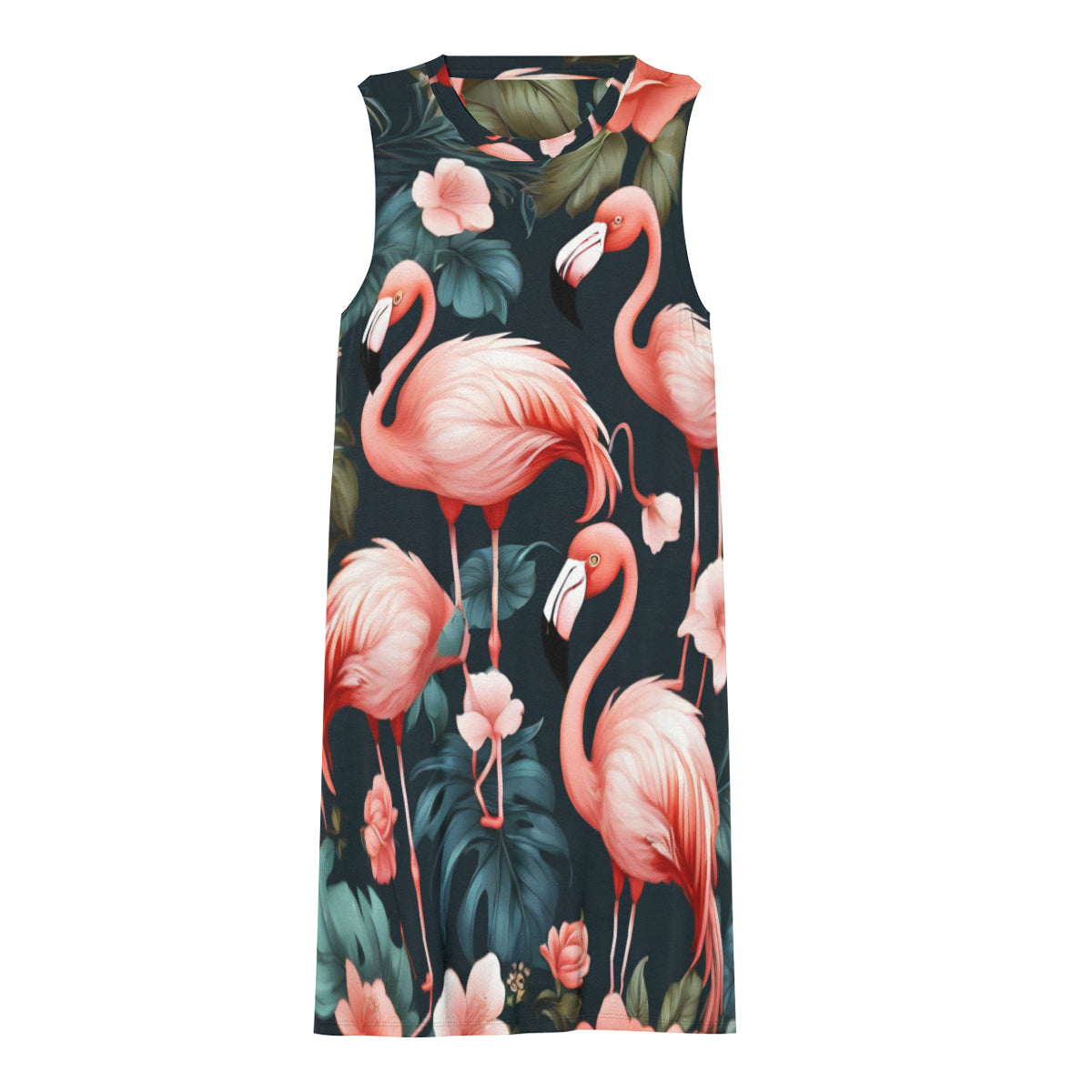 Flamingo Women's Casual Dress | Polyester