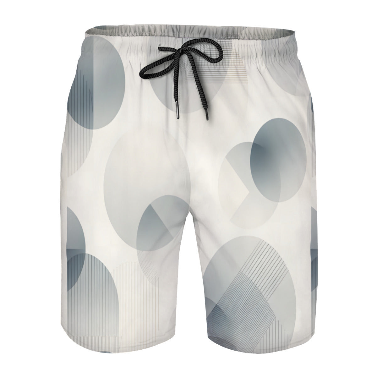 Minimalistic Men's Beach Shorts (Not Mesh Lined) | Polyester