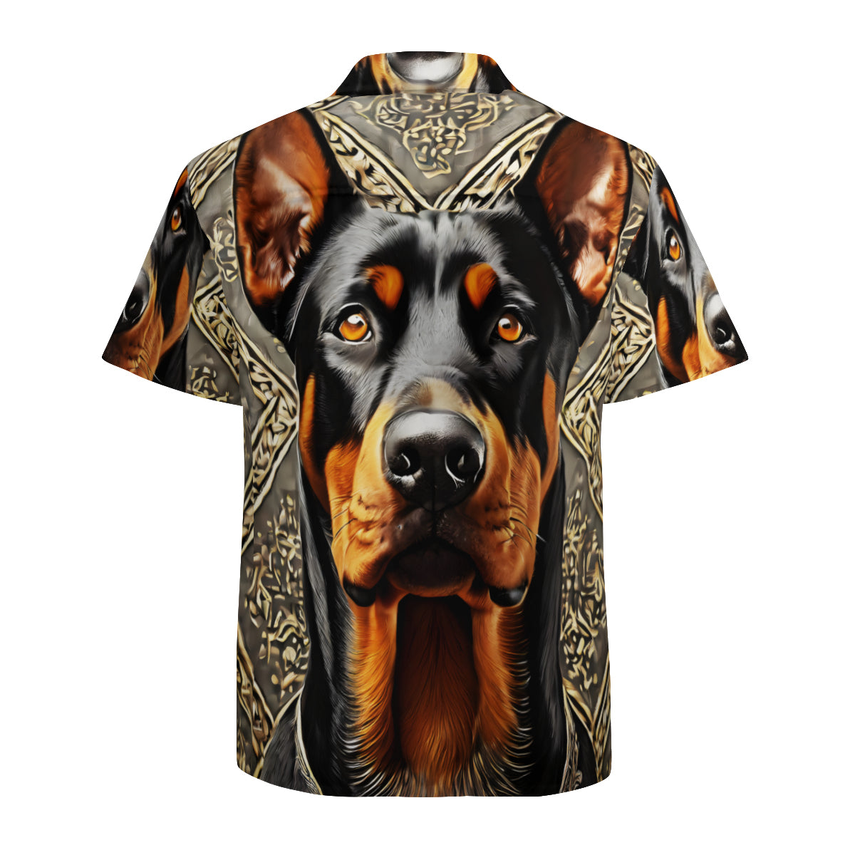 Doberman Short Sleeves Men's Shirt