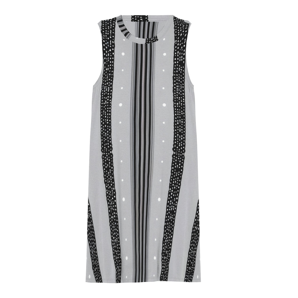 Stripes Women's Casual Dress | Polyester