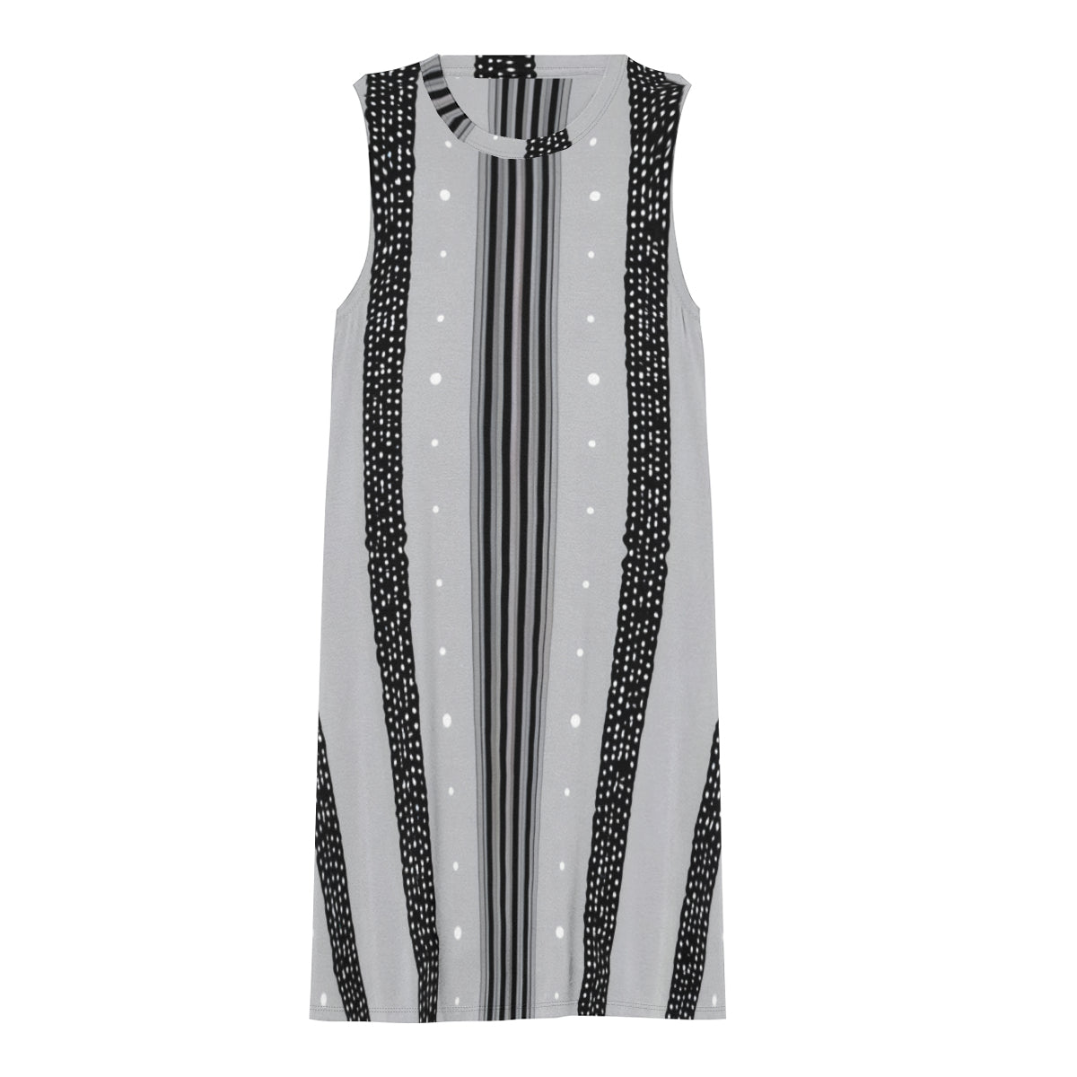 Stripes Women's Casual Dress | Polyester