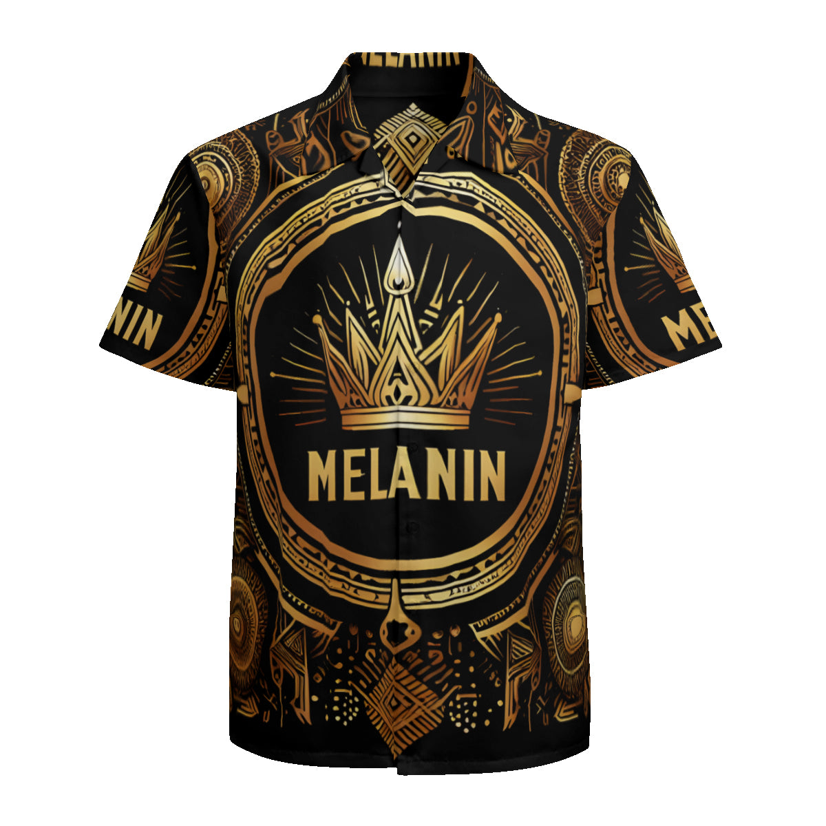 Melanin King Short Sleeves Men's Shirt