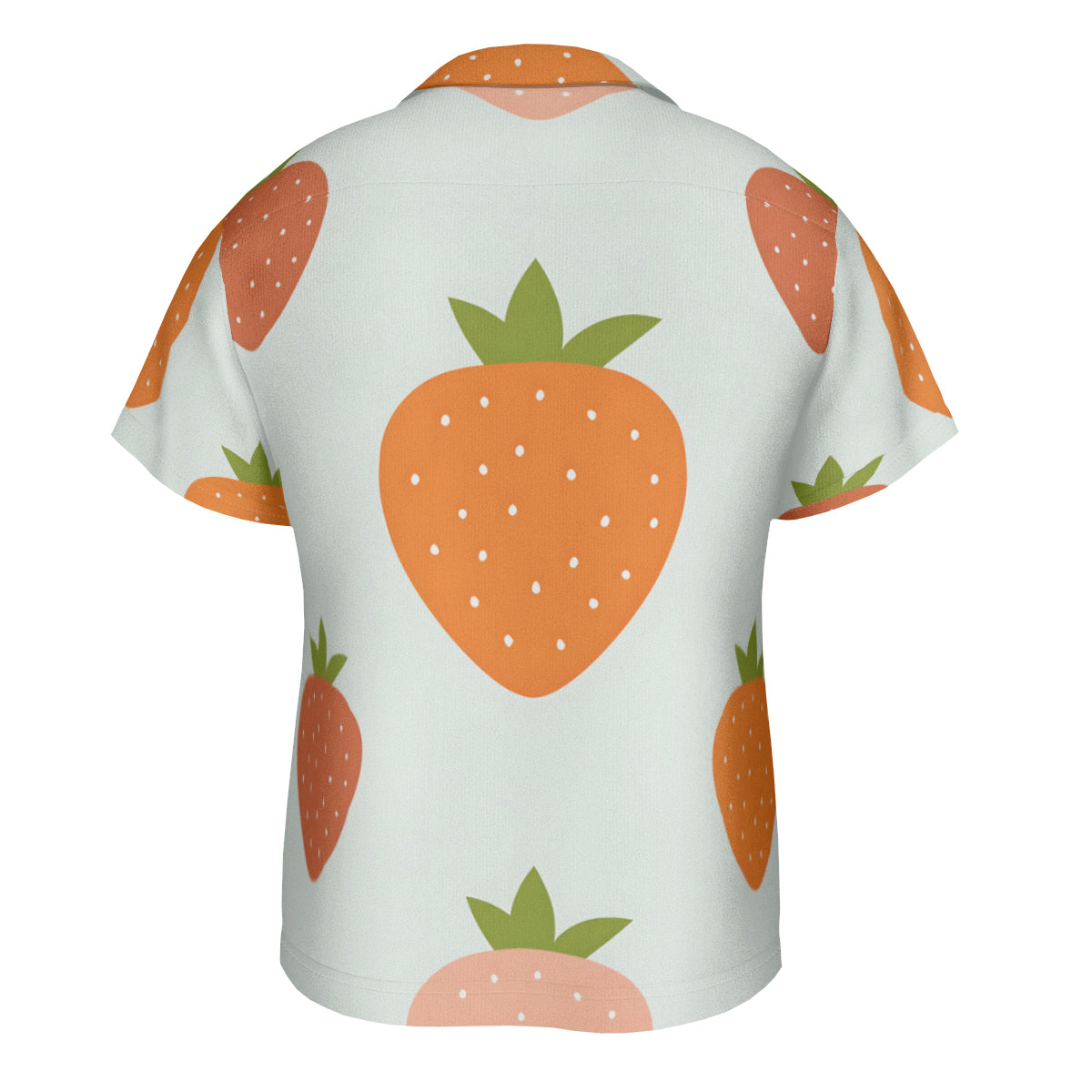 Strawberries Short Sleeves Men's Shirt