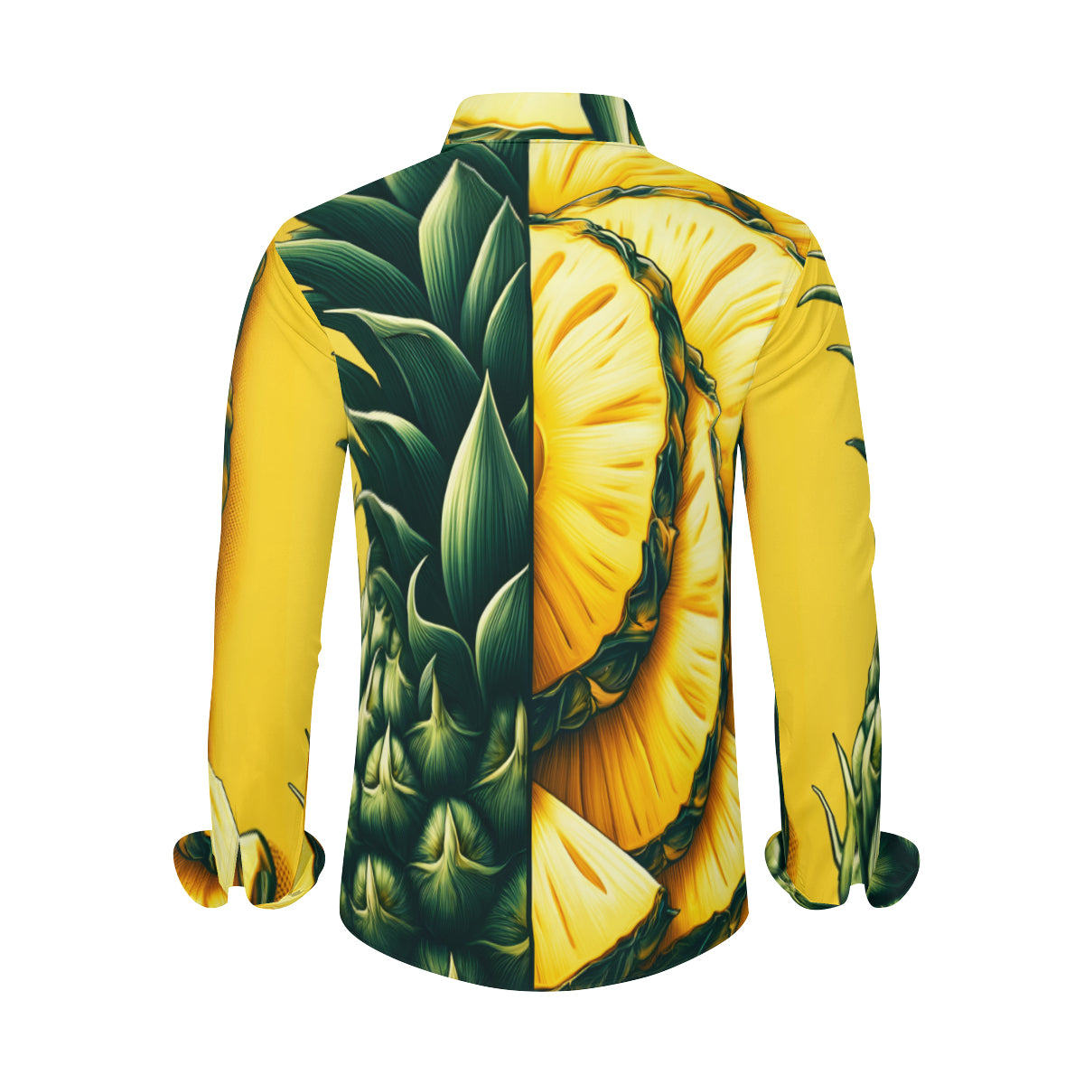 Pineapple Long Sleeves Men's Shirt