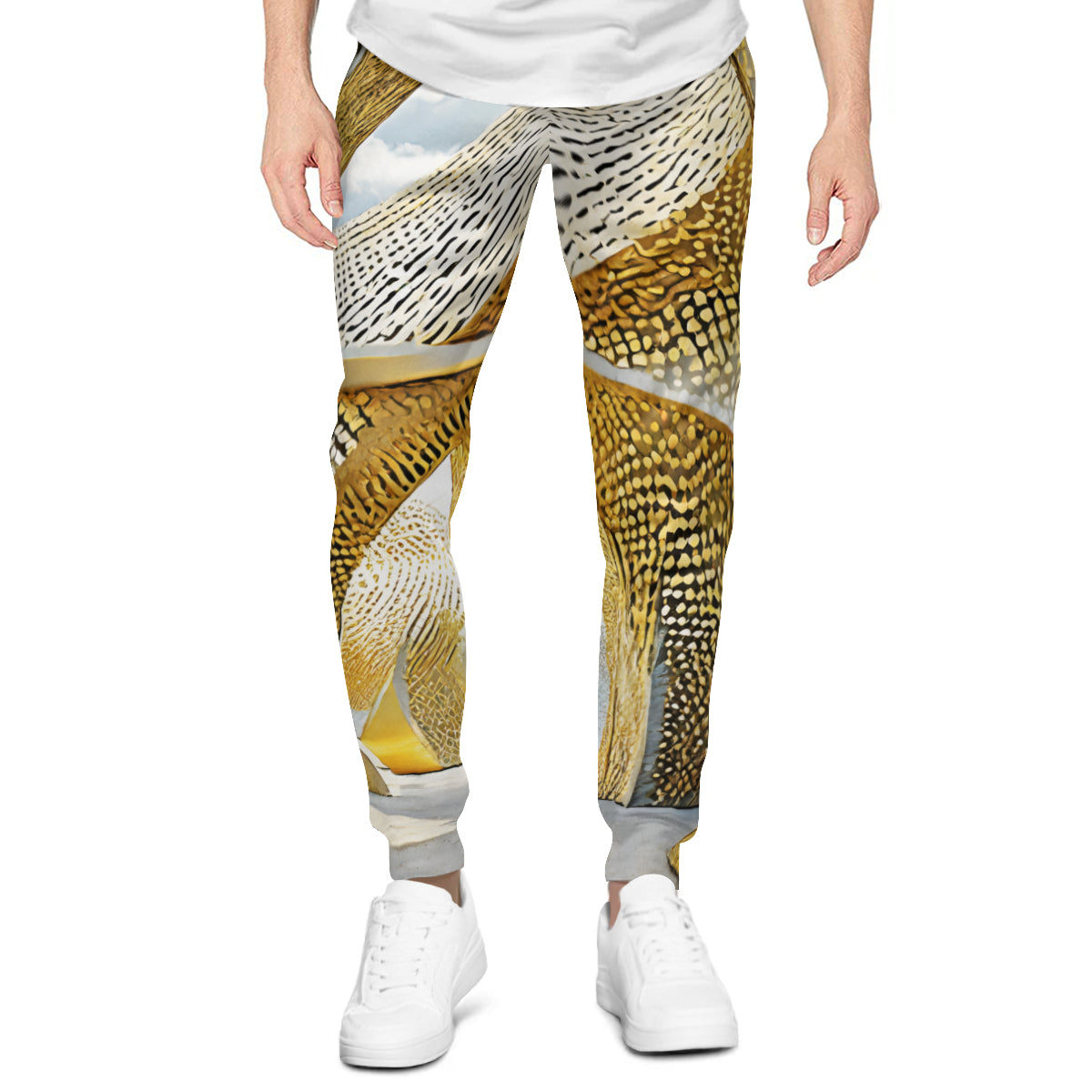Golden Archtectural Men's Adult Lightweight Hoodie Set | Air Layer