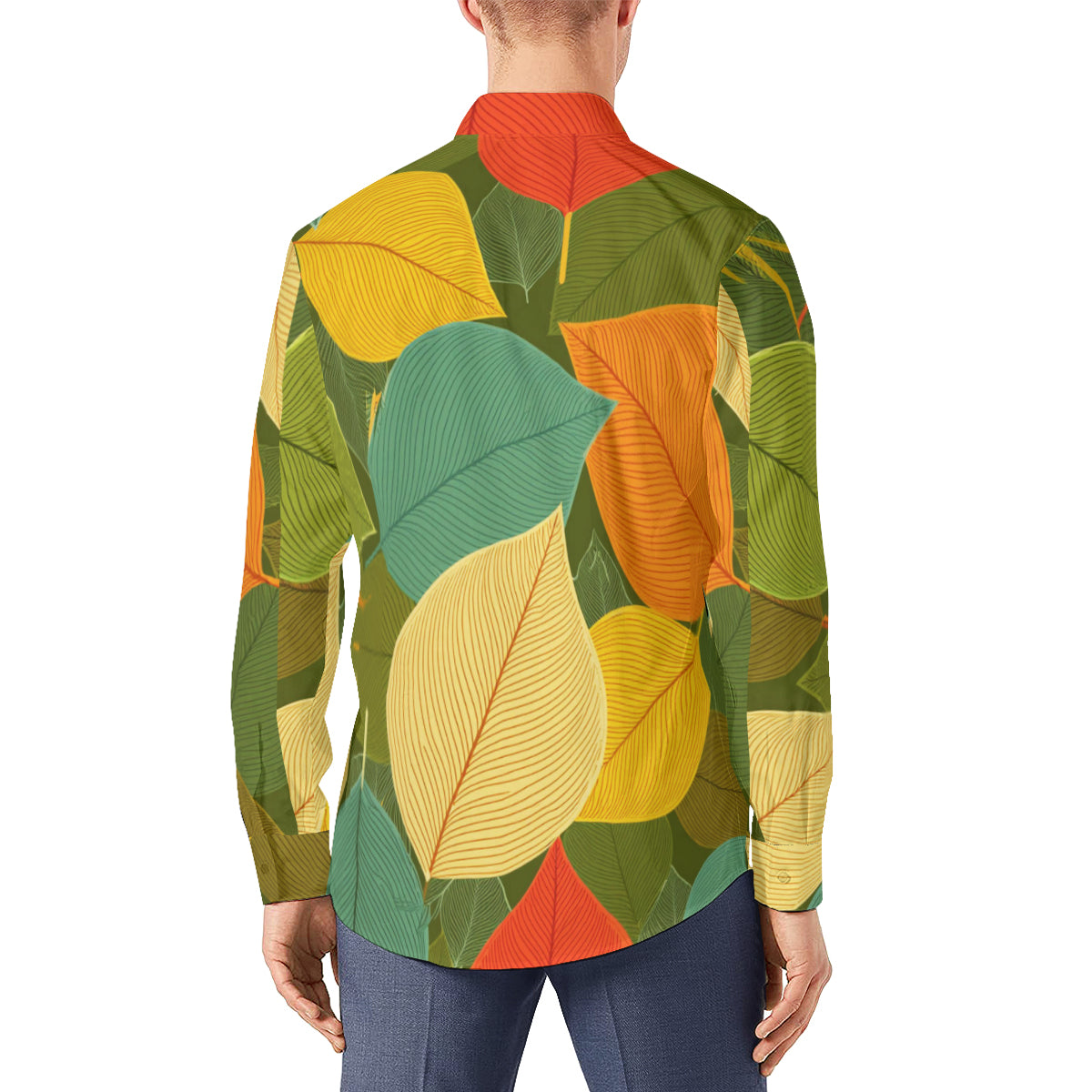 Autumn Floral Classic Long Sleeve Shirt