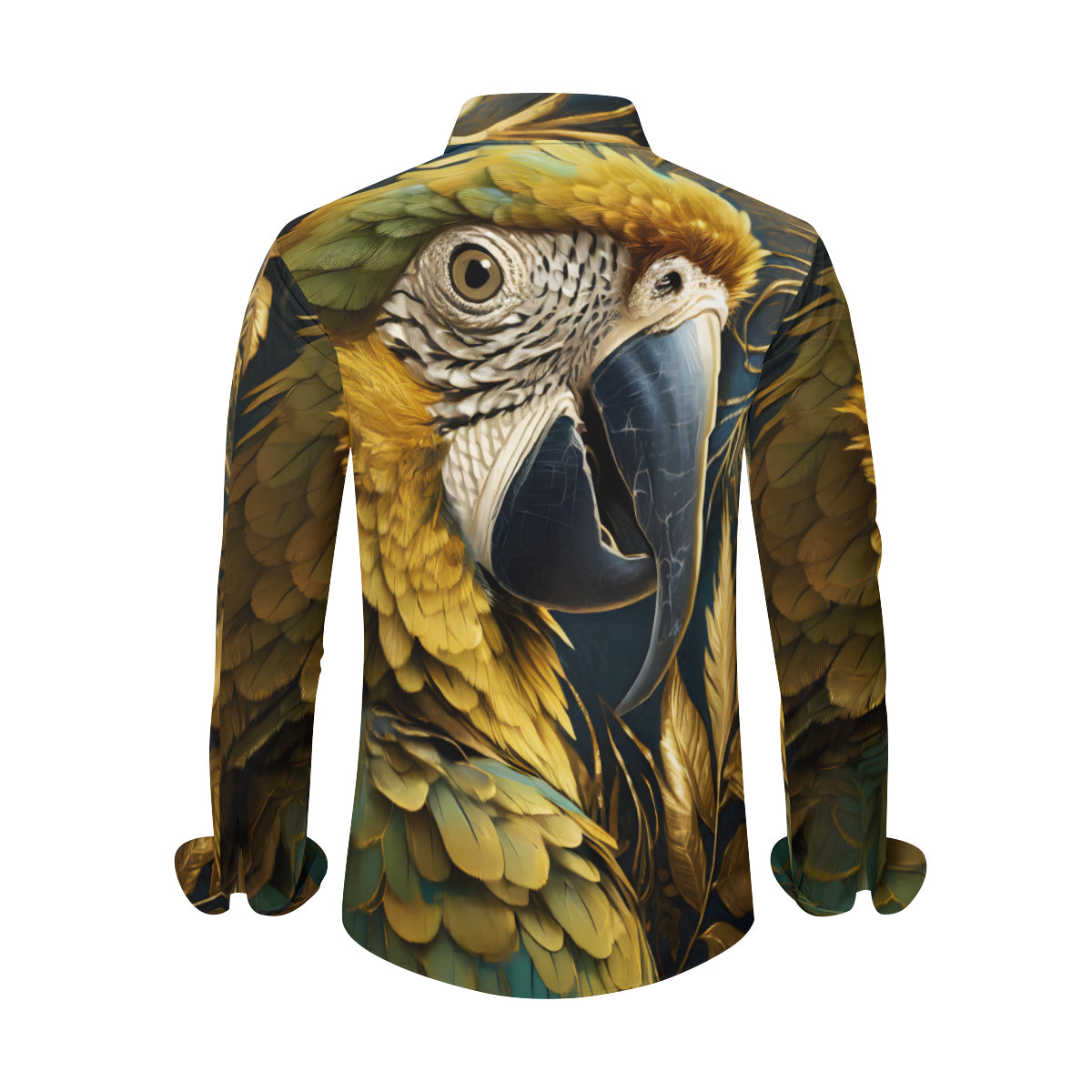 Parrot Men's Classic Long-Sleeved Shirt | Polyester