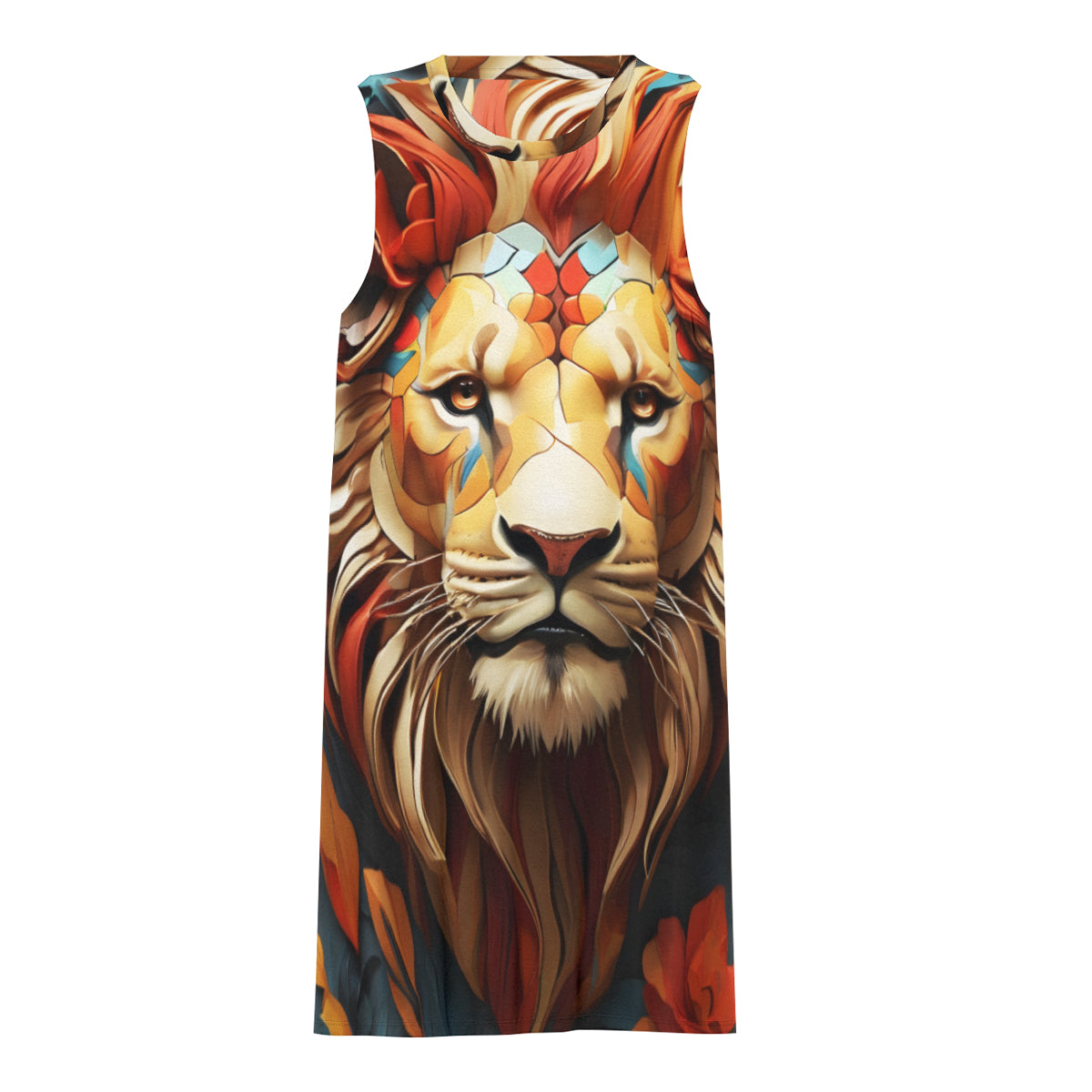 Lion Women's Casual Dress | Polyester