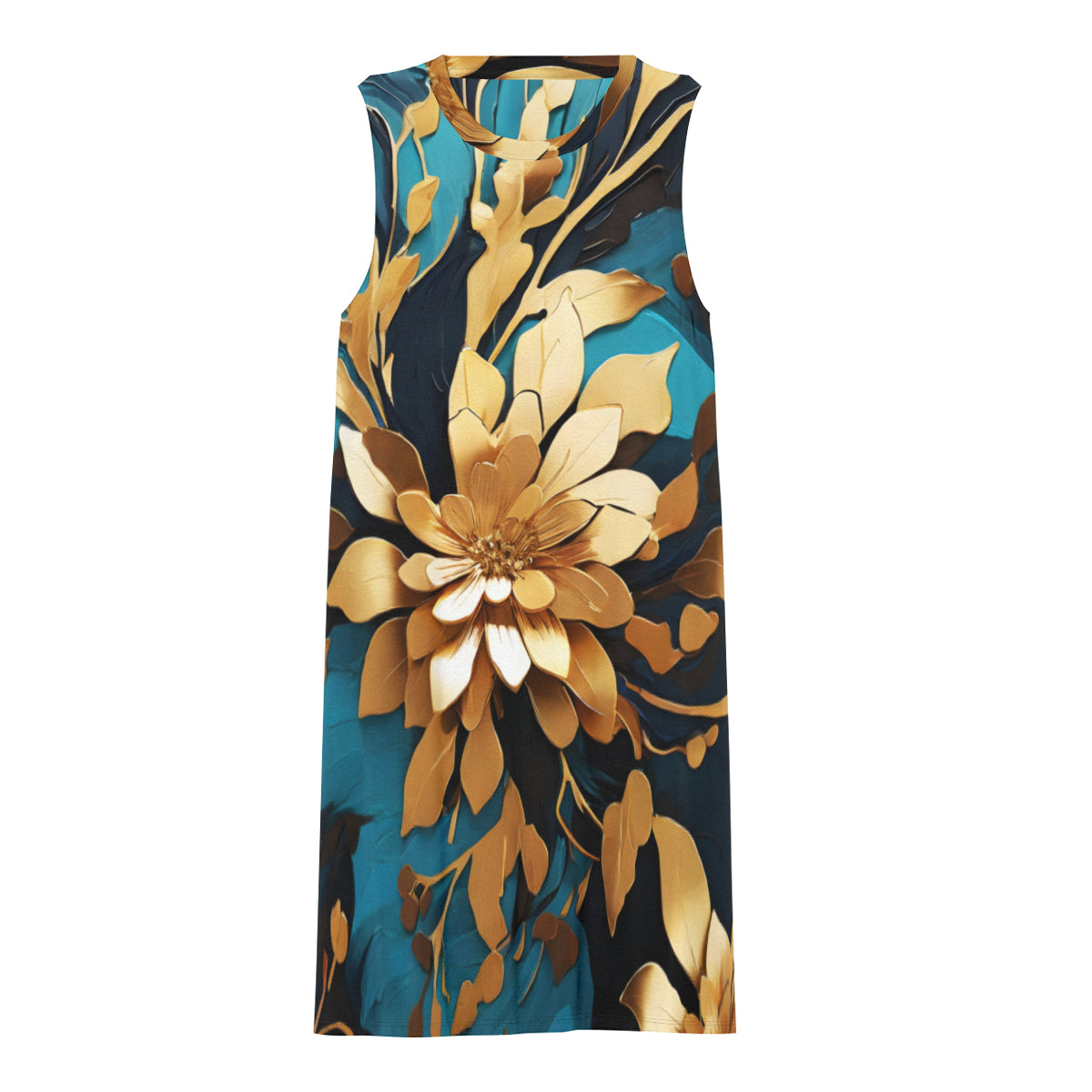 Floral Women's Casual Dress | Polyester