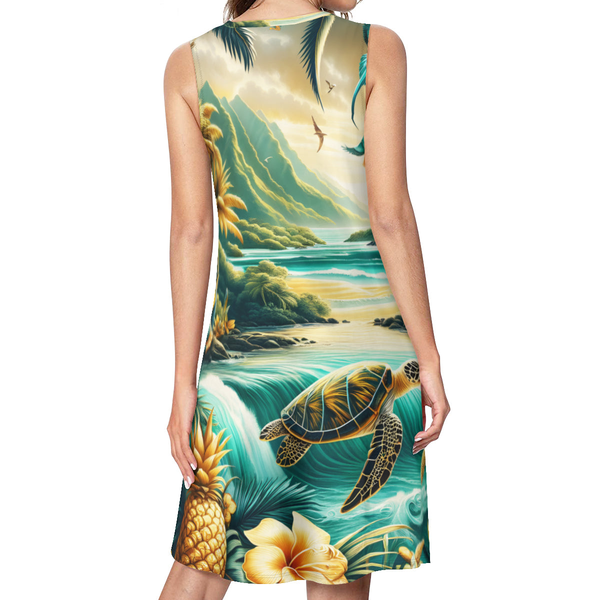 Nature Women's Casual Dress | Polyester