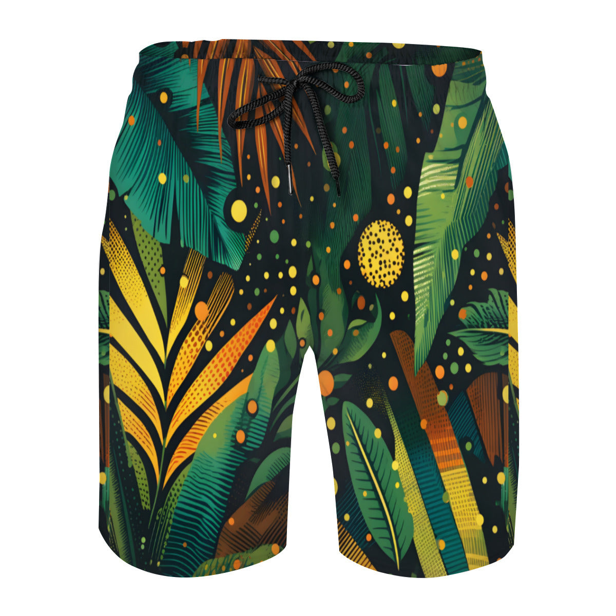 Tropical Men's Beach Shorts (Not Mesh Lined) | Polyester