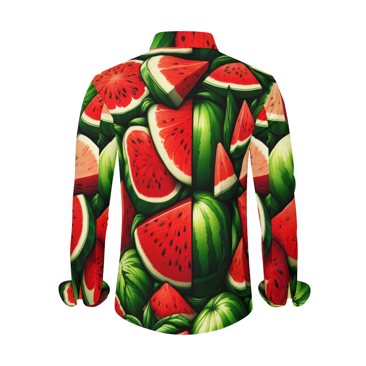 Watermelon Long Sleeves Men's Shirt