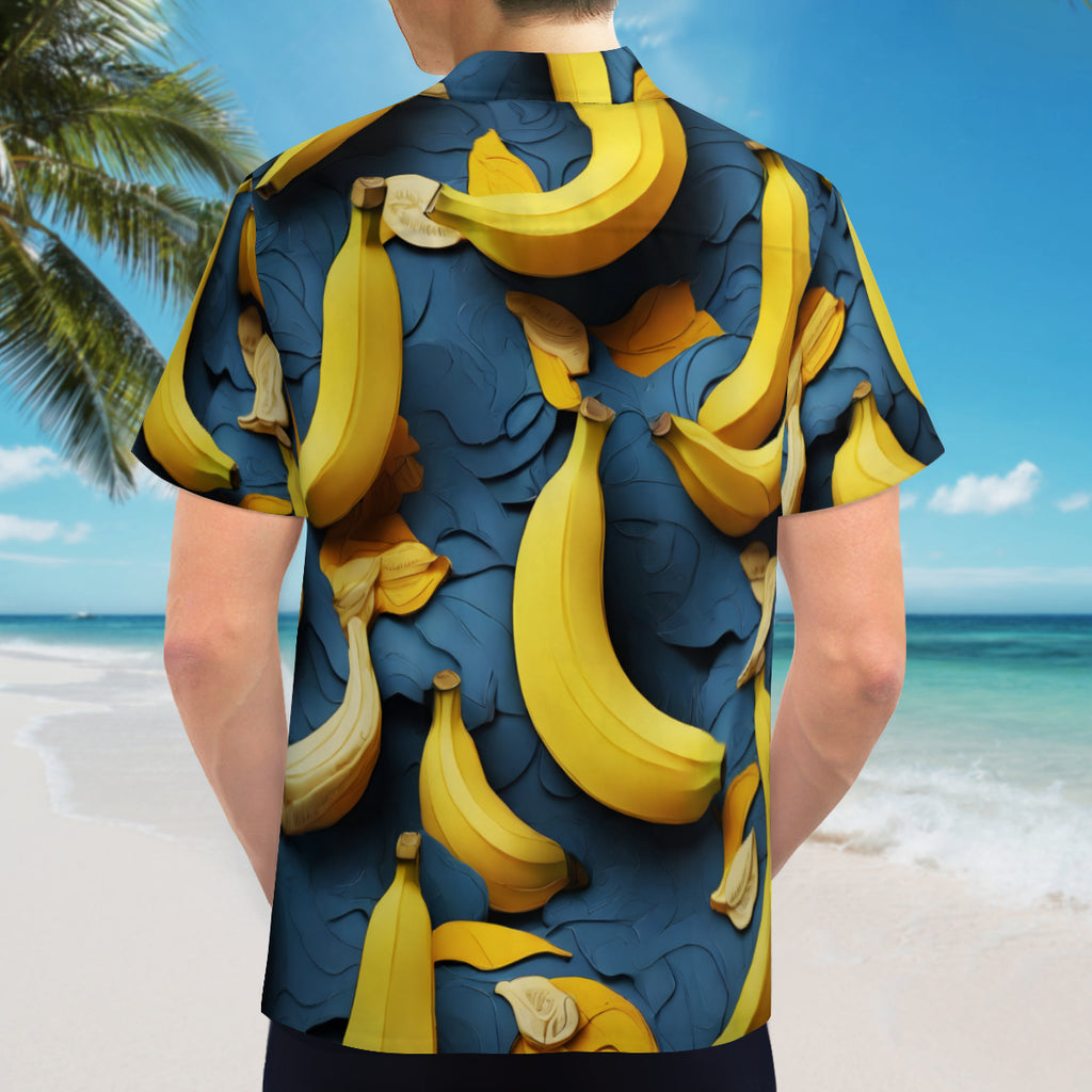 Banana Short Sleeves Men's Shirt