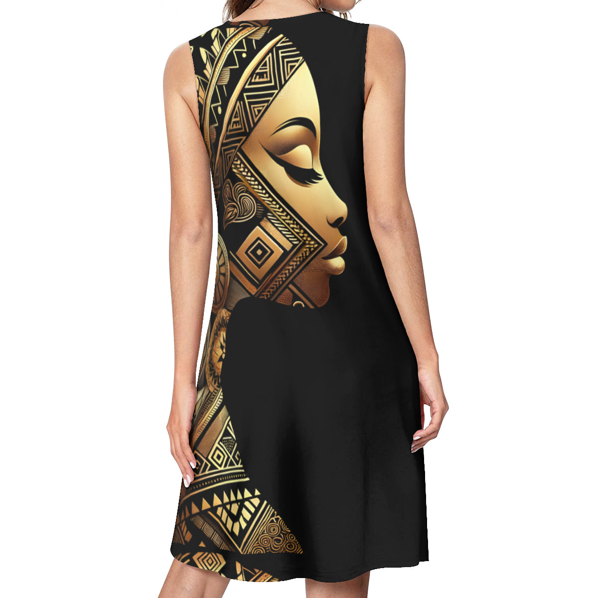 Afrocentric Women's Casual Dress | Polyester