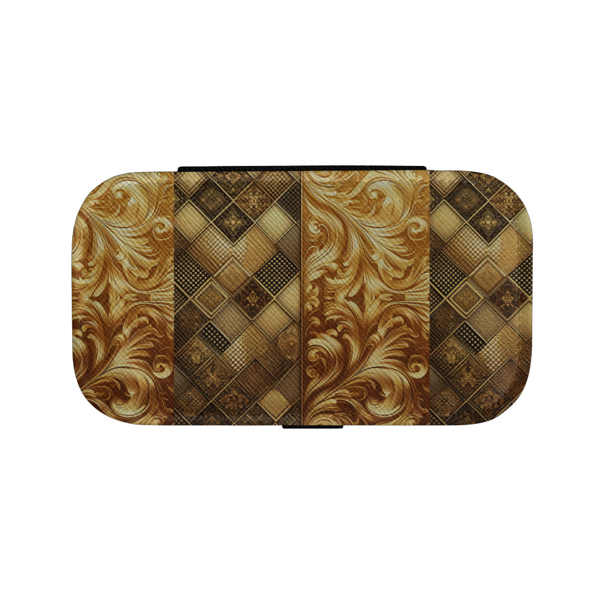 Golden Style Personalized Portable Jewelry Box