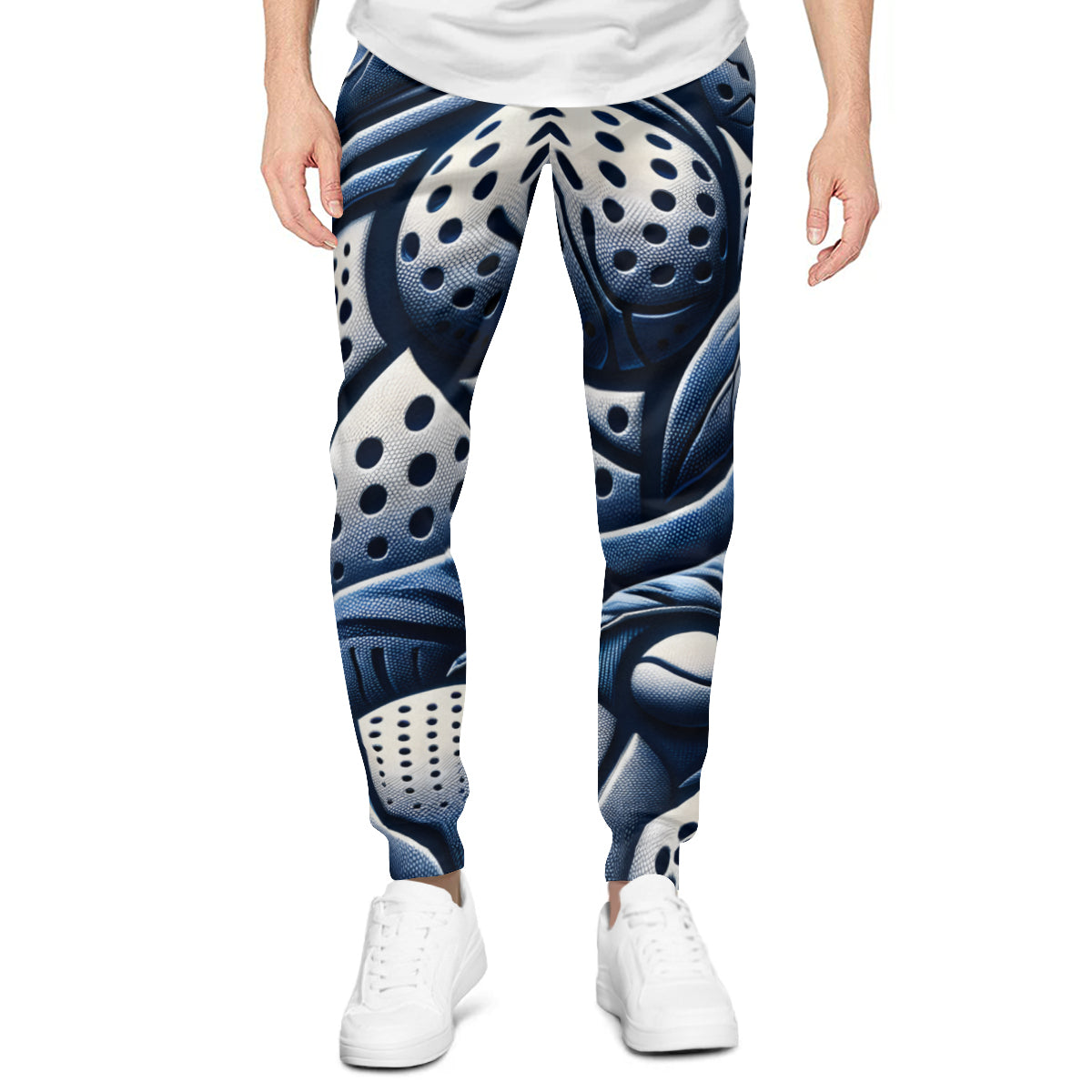 Blue Style Men's Adult Hoodie Set (Double-Layer Hood) | Health Fabric