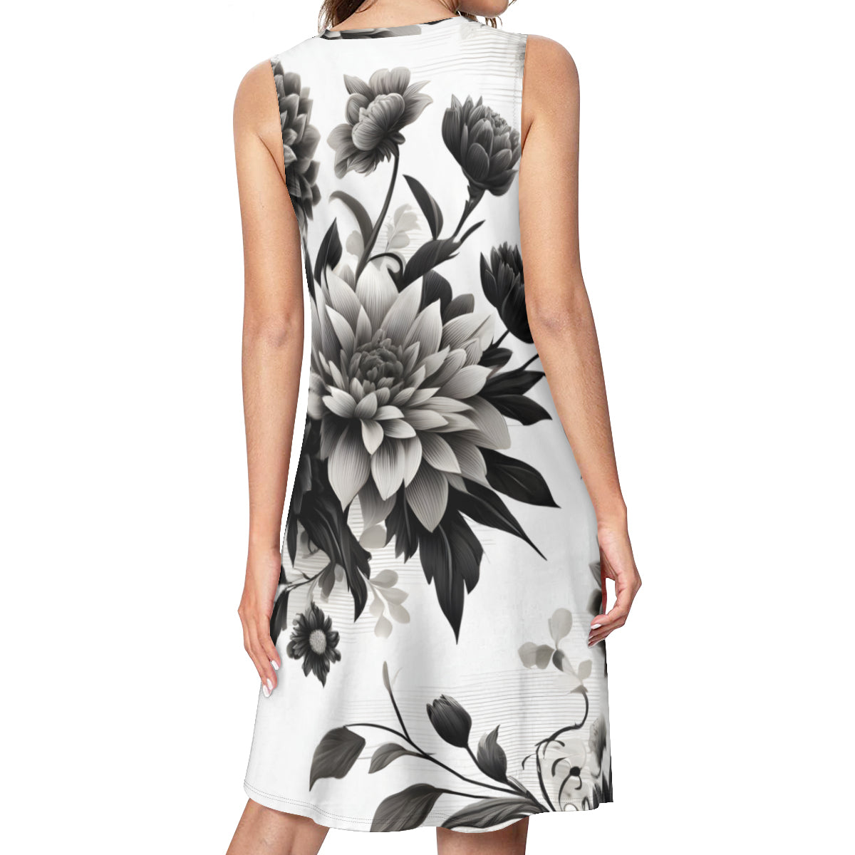 Floral Women's Casual Dress | Polyester