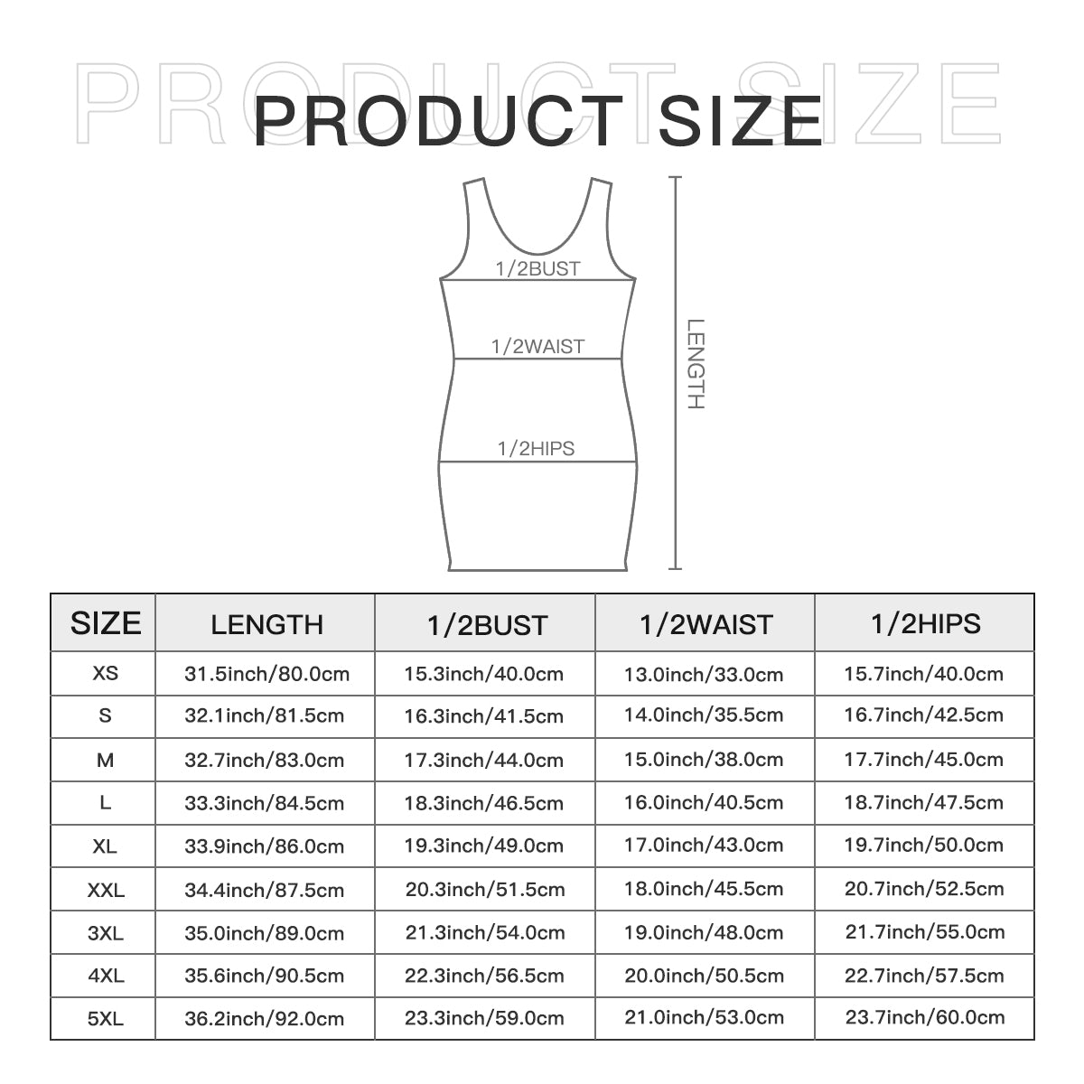 Denim Leather Style Sleeveless Slim-Fit Euro-Size Tank Slip Dress | Polyester