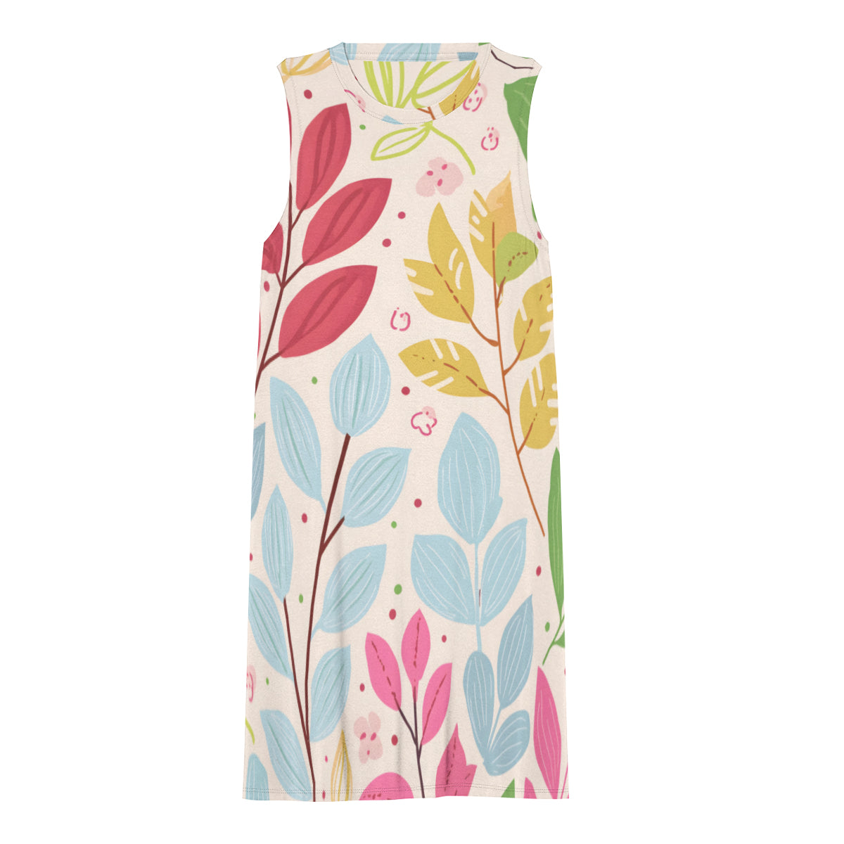 Floral Women's Casual Dress | Polyester
