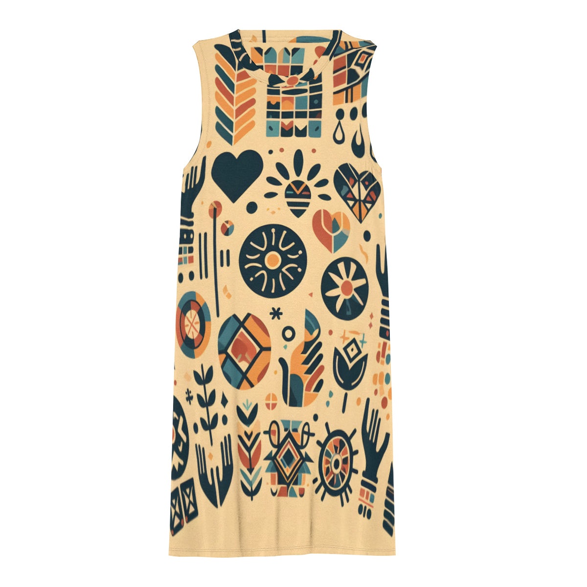 Floral Women's Casual Dress | Polyester
