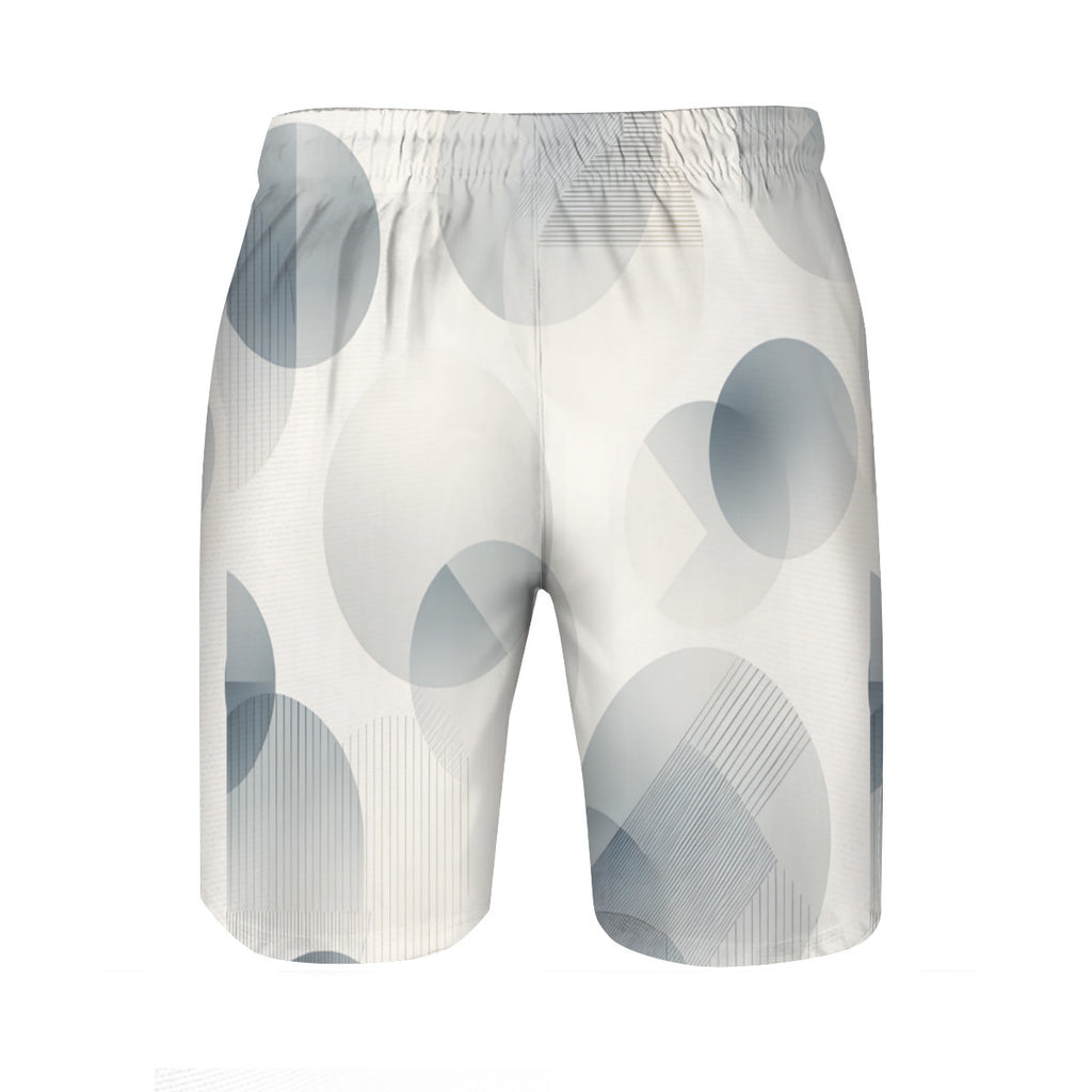 Minimalistic Men's Beach Shorts (Not Mesh Lined) | Polyester