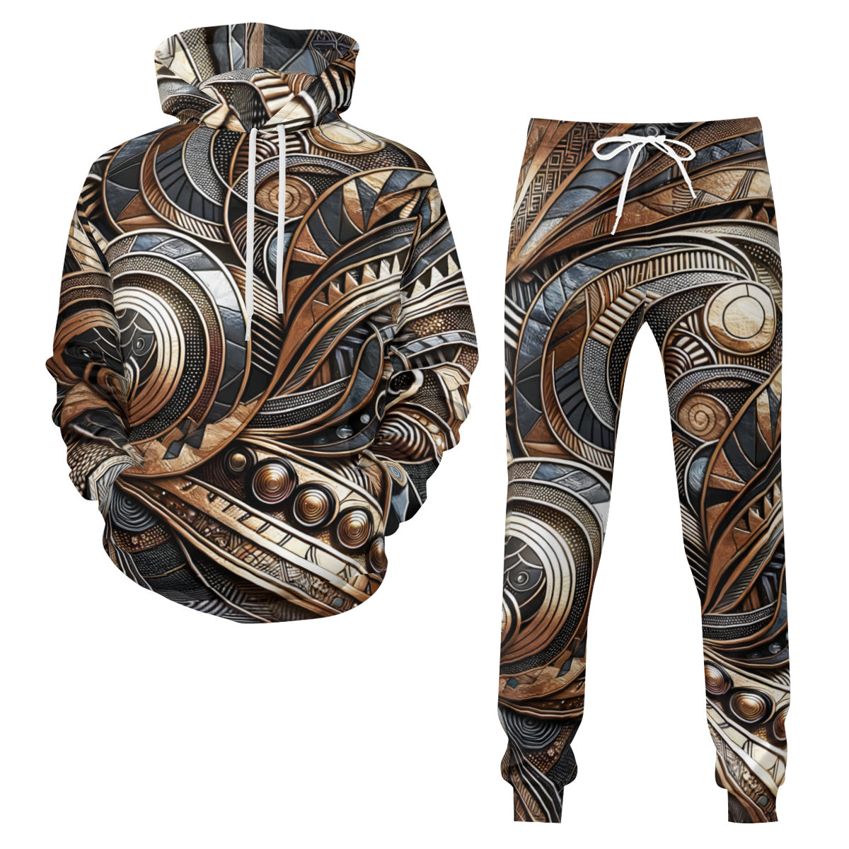 Metallica Men's Adult Hoodie Set (Double-Layer Hood) | Health Fabric