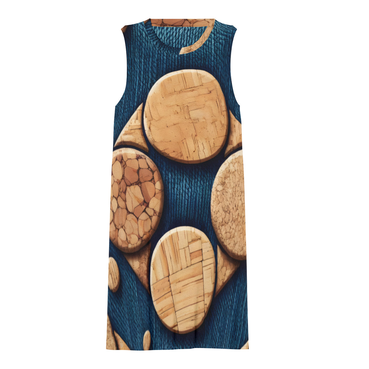 Blue Cork Women's Casual Dress | Polyester