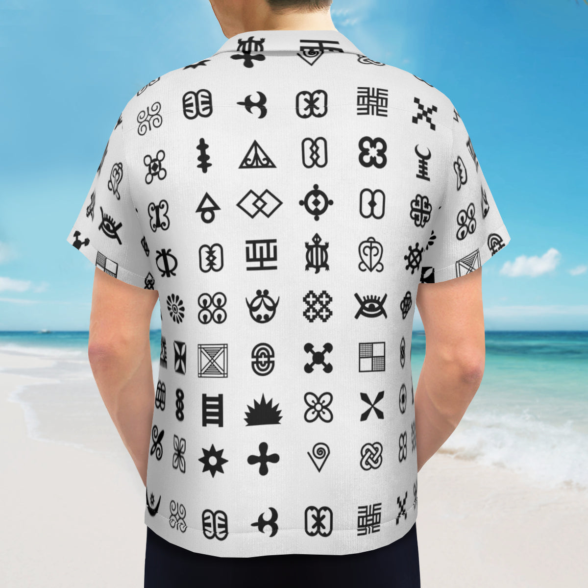 Adinkra Symbols Short Sleeves Men's Shirt