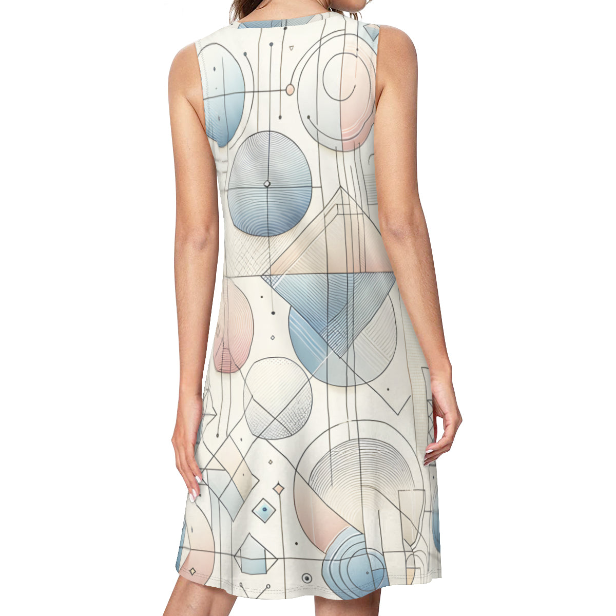 Minimalistic Women's Casual Dress | Polyester