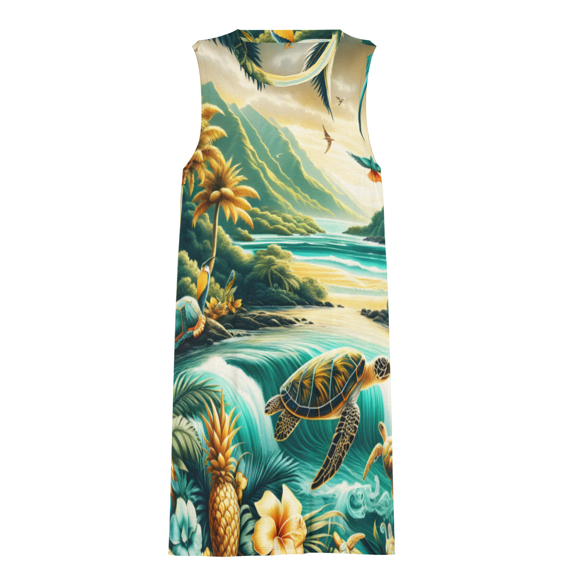 Nature Women's Casual Dress | Polyester