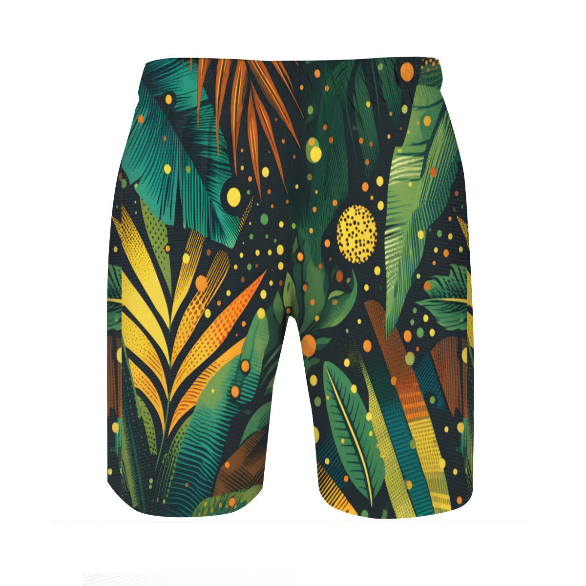 Tropical Men's Beach Shorts (Not Mesh Lined) | Polyester
