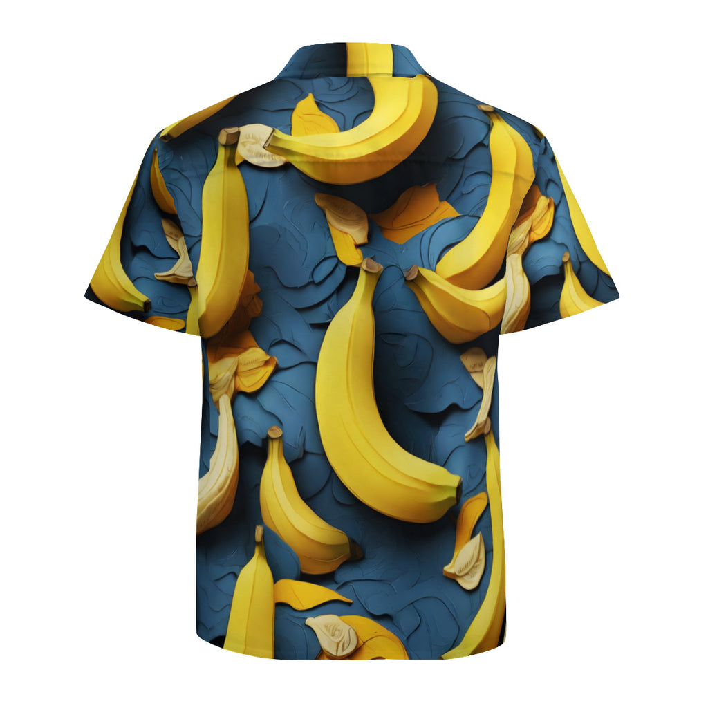 Banana Short Sleeves Men's Shirt