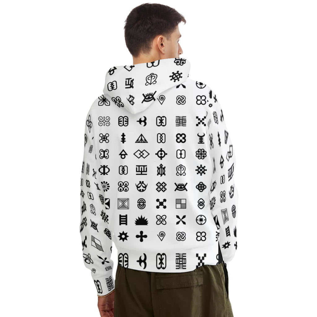 Adinkra Symbols Unisex Hoodie (DTG) | 320GSM Cotton