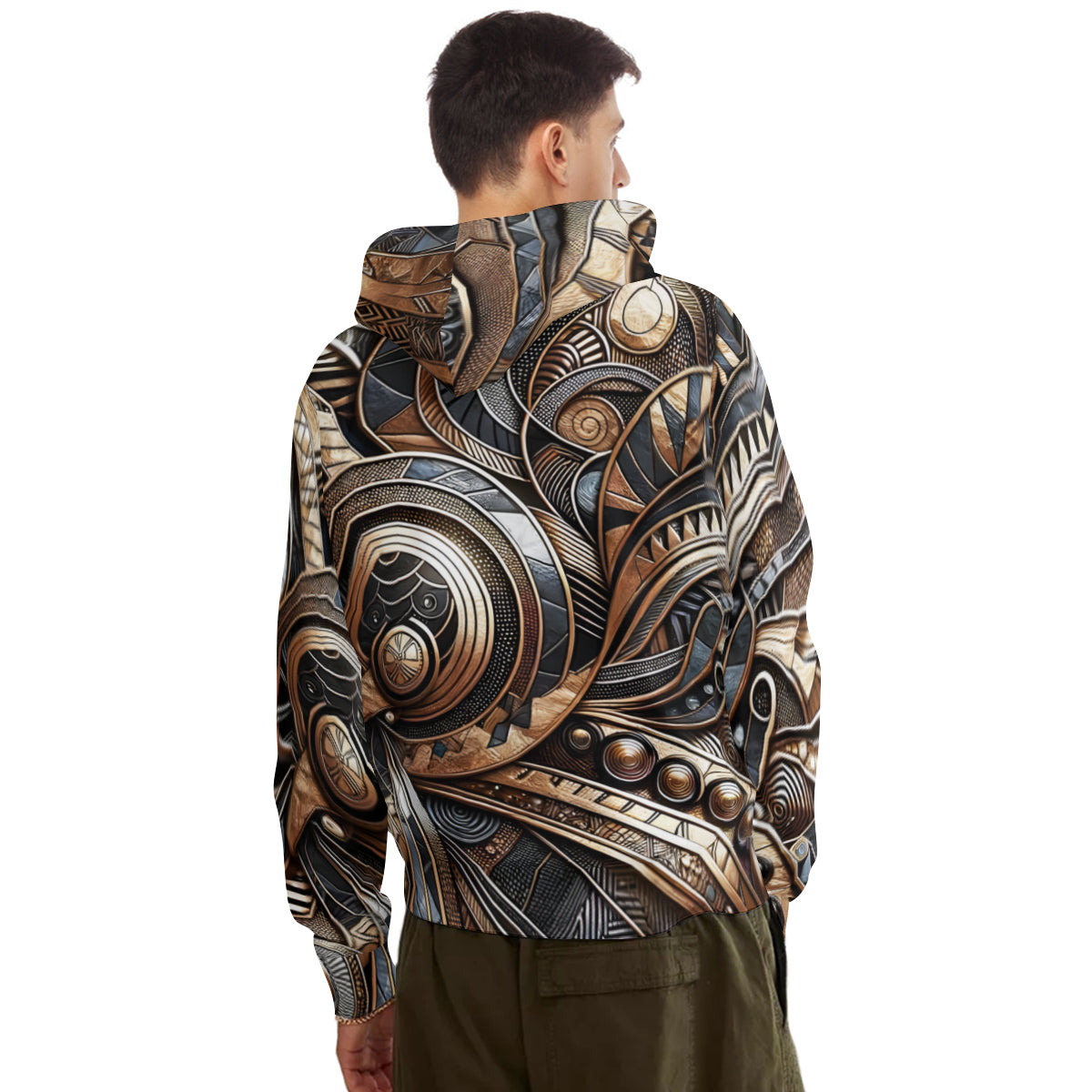 Metallica Men's Adult Hoodie Set (Double-Layer Hood) | Health Fabric