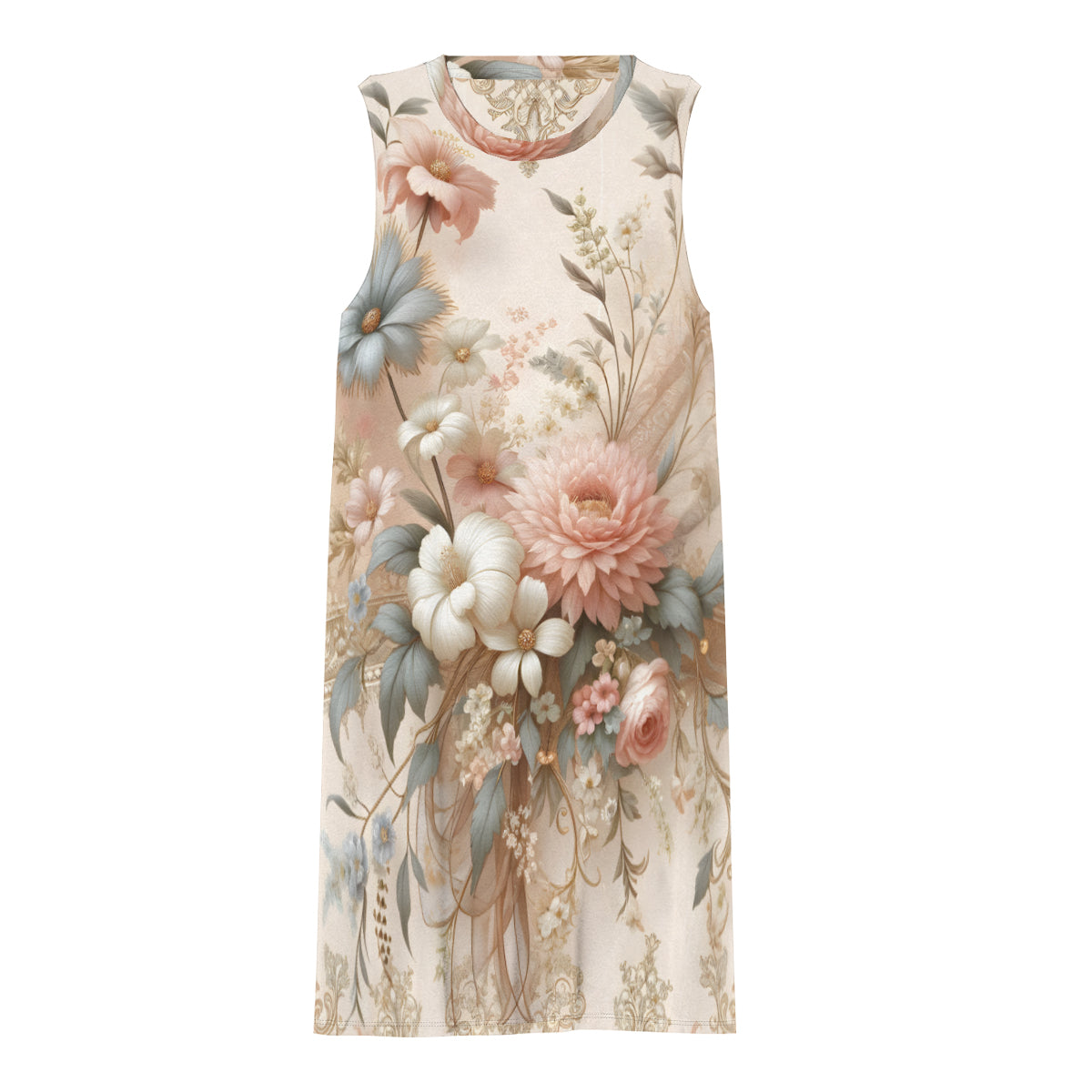Floral Women's Casual Dress | Polyester