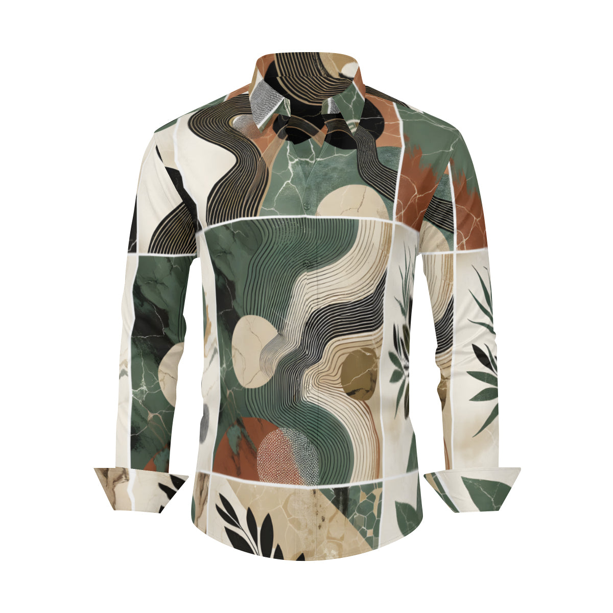 Strawberries Long Sleeves Men's Shirt
