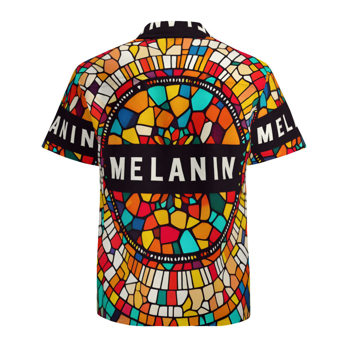 Abstract Melanin Short Sleeves Men's Shirt