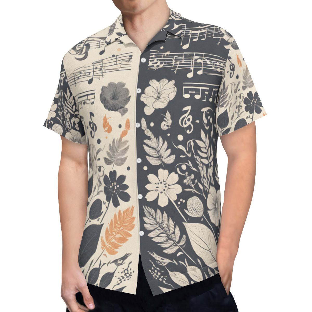Musical Harmony  Short Sleeves Men's Shirt