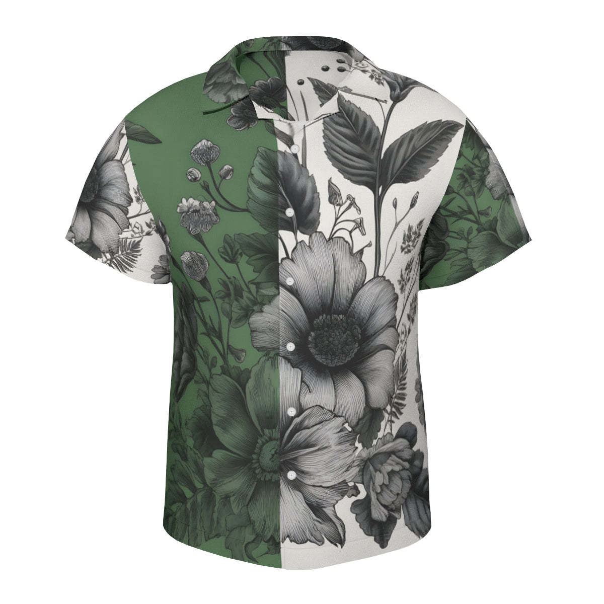 Botanical Short Sleeves Men's Shirt