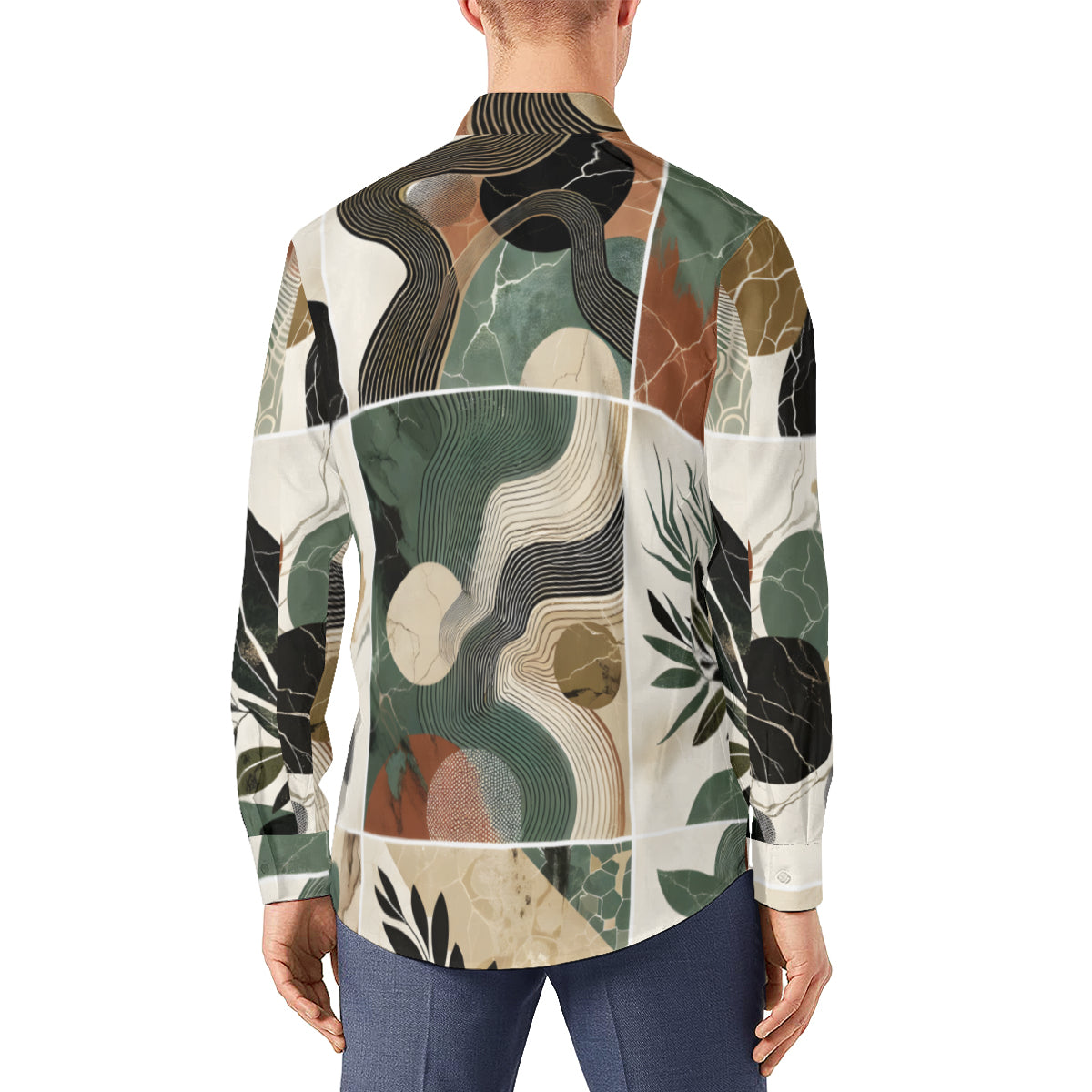 Strawberries Long Sleeves Men's Shirt
